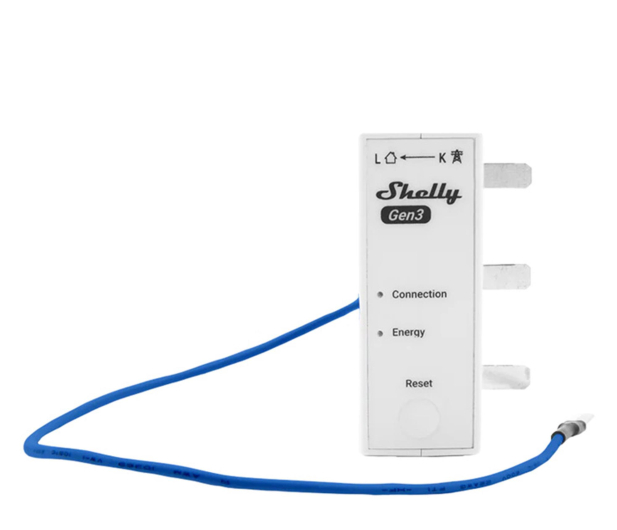 Shelly Miernik energii 1/3-kanałowy WiFi 3EM-63T Gen3 (płaski zacis - 1490055 - zdjęcie 3